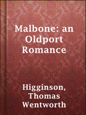 Malbone: an Oldport Romance - ebook